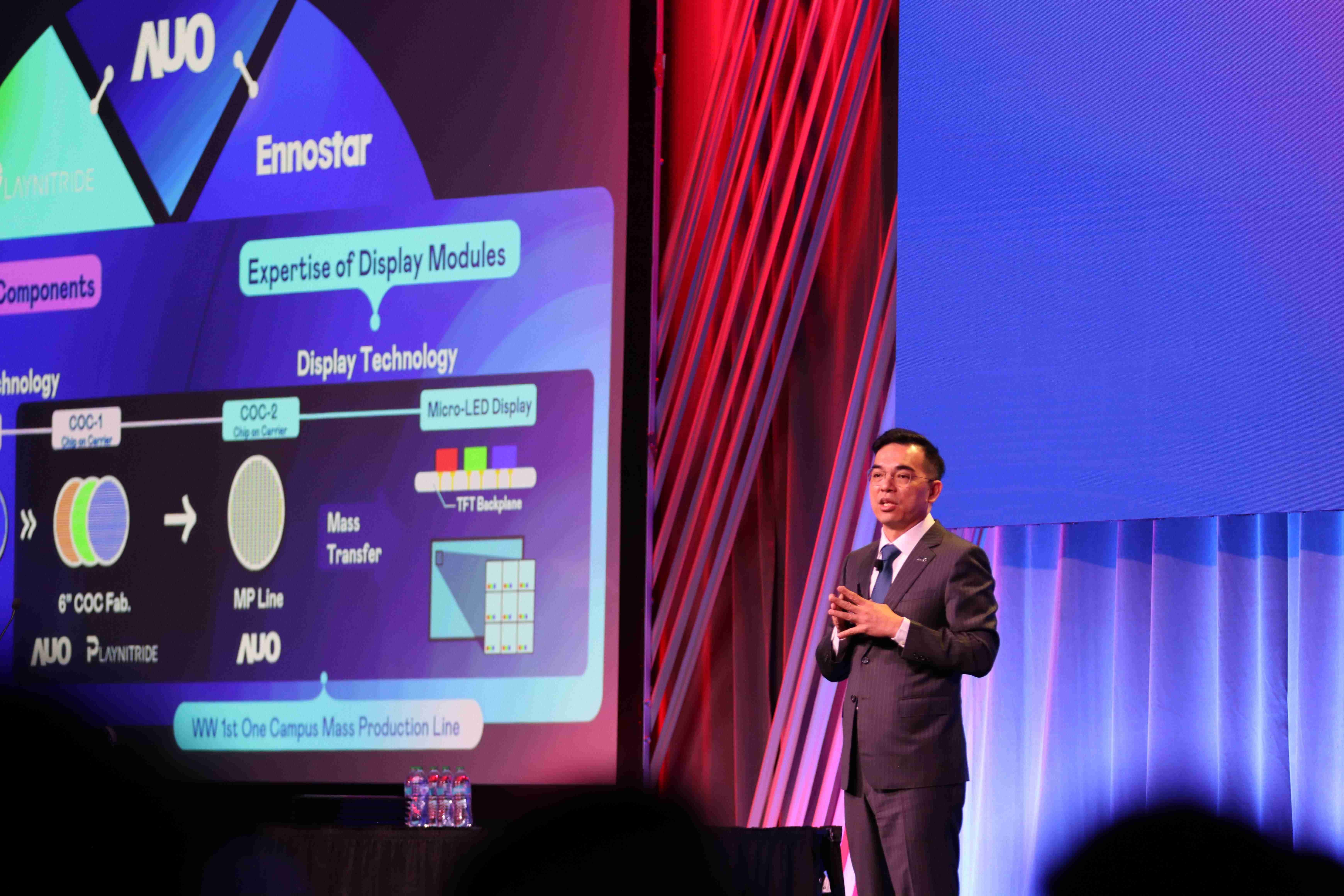 2025 SID显示周登场，，，，至成国际光电执行长暨总经理柯富仁博士以〝Redefining Displays: Inspiring New Possibilities〞发表主题演说，，，带领至成国际以智能显示解决方案先驱，，，透过AI赋能，，，，重塑显示的视觉创新体验
